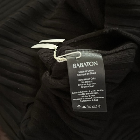 Babaton Aritzia New black Nathaniel sweater size Medium - Picture 5 of 5